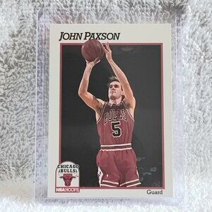 5/$20 Mint 1991 NBA Hoops John Paxson NBA Player Card 33!!